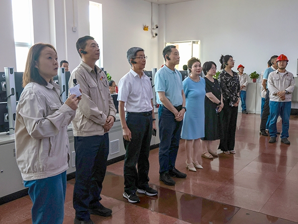 陜西省塑料工業協會來集團公司調研